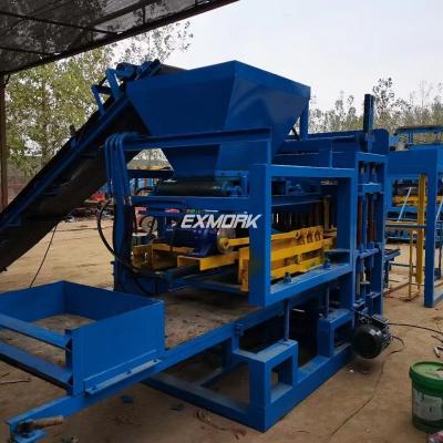 La machine de fabrication de blocs de béton Exmork est livrée au Congo
