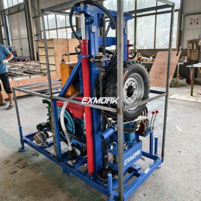 Exmork EX300D water drilling rig is delivered to Peru
