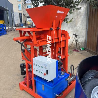 Exmork EX2-25D auto brick machine is delivered to Mali