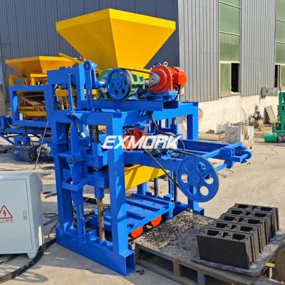 Exmork EX40-1 concrete block machine is deliverying to D.R.Congo