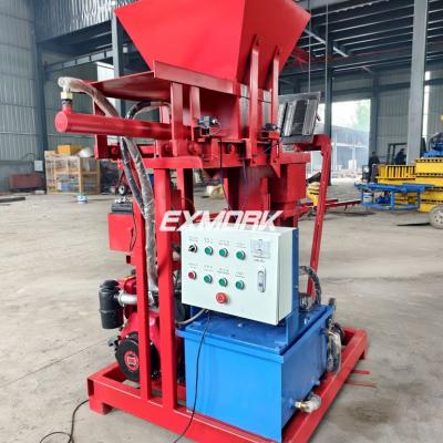 Exmork EX2-25D auto brick machine is deliverying to Zambia